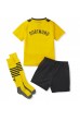 Borussia Dortmund Babyklær Hjemme Fotballdrakt til barn 2022-23 Korte ermer (+ Korte bukser)